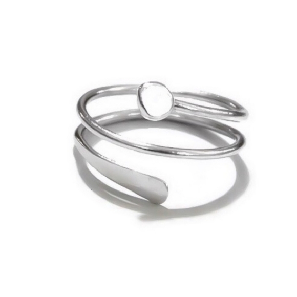 Sterling Silver Midi/Knuckle Ring - Picture 7 of 8